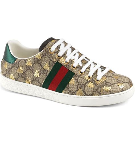 Gucci New Ace Bee Sneakers .